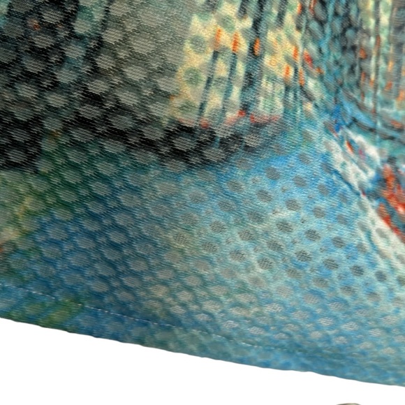 Jacquard A-Line Pleated Midi skirt, size Medium - Picture 10 of 12